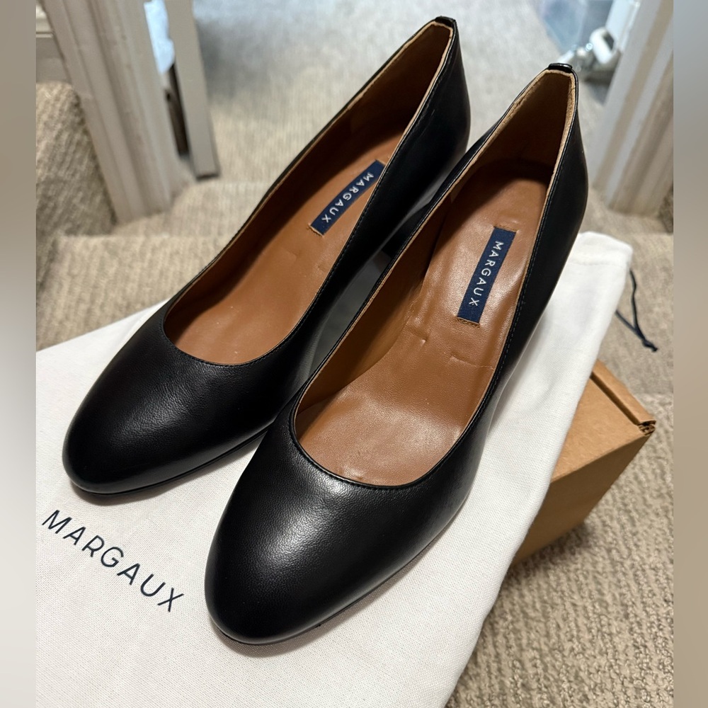 Margaux The Heel Black Nappa 39.0 M